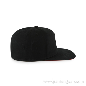 Custom design Rubber logo snapback cap